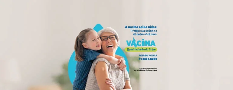 Vacinas Salva Vidas - Quadrivalente da Gripe