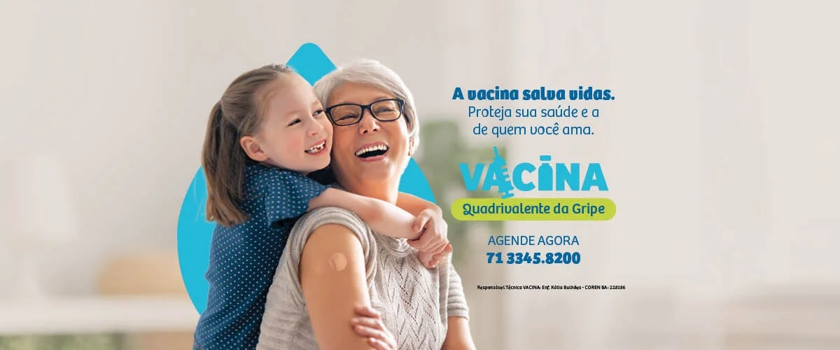 Vacinas Salva Vidas - Quadrivalente da Gripe