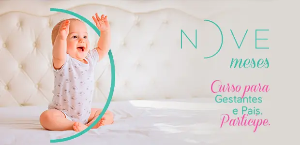 Curso Nove Meses para gestantes e pais: cuidados essenciais da gravidez aos primeiros meses do bebê